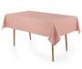 Imagem de Toalha Mesa Retangular 8 Lugares Jacquard Melli Rosa Karsten