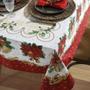 Imagem de Toalha Mesa Retangular Athenas 140x210cm Natal 107 Dohler