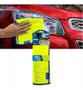 Imagem de Toalha Microfibra Premium Limpeza Automotiva Amarelo E Azul