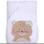 Imagem de TOALHA PAPI FRIENDS 3 CAMADAS DE TECIDO SOFT INFANTIL BEBÊ 90cmX75cm C/ CAPUZ DE BICHINHO PAPI