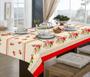 Imagem de Toalha Para Mesa Jantar 2,20M 6 Cadeiras Retangular Flores