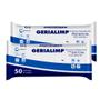 Imagem de Toalha Umedecida Geriátrica Gerialimp Premium 50 Unidades  Kit com duas unidades
