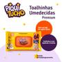 Imagem de TOALHA UMEDECIDA PIQUITUCHO COM 60un PREMIUM - KIT C/3