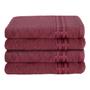 Imagem de Toalhão Grande Kit Com 4 Pçs em Rosa 0,65cm x 1,25m Linea