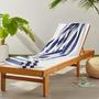 Imagem de Toalhas Amazon Basics 100% algodão felpudo 76x152cm, pacote com 2 unidades, azul marinho