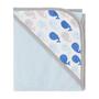 Imagem de Toalhas de Banho com Capuz Cudlie Buttons & Stitches para Bebê - Pacote com 3 Unidades de Algodão