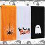 Imagem de Toalhas de banho Fanfanwin Halloween, Natal, 35 x 75 cm, 3 unidades