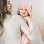 Imagem de Toalhas de Bebê Konssy Muslin com Capuz - 100% Algodão (Pacote com 2)
