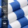 Imagem de Toalhas de Praia Avalon Towels Cabana - Pacote com 4 - 100% Algodão (76x152cm)