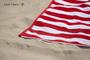 Imagem de Toalhas de Praia LANE LINEN - 100% Algodão (36x72cm) - Pacote com 4 + Bolsa