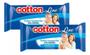 Imagem de Toalhas Lenços Umedecidos Uso Adulto Cotton Line 2 Pacotes Com 40 Unidades Cada