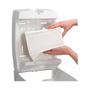 Imagem de Toalhas Papel Secar Mãos Interfolhadas Branco para Banheiro Duas Dobras