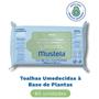 Imagem de Toalhas Umedecidas a base de plantas Mustela 60 Unidades