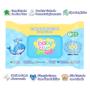 Imagem de Toalhas umedecidas baby club com 100 fls - leve 8 pague 7