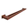 Imagem de Toalheiro Duplo 70 cm Inox Corten - Kromus RT0310C
