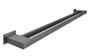 Imagem de Toalheiro Duplo 70 cm Inox Grafite - Kromus RT0310G