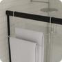 Imagem de Toalheiro Para Box Porta Toalha Duplo Cromado F.ARM