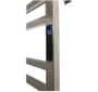 Imagem de Toalheiro Térmico Grande Quadrado Inox Polido Bivolt Com Controle de Temperatura e Timer Fio Lado Direito