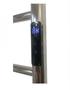 Imagem de Toalheiro Térmico Grande Redondo Inox Polido Bivolt Com Controle de Temperatura e Timer Fio Lado Direito