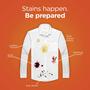 Imagem de Toalhetes removedores de manchas Tide To Go for Clothes, 30 toalhetes, pacote com 3