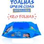 Imagem de Toalhinhas umedecidas Bebê Feliz lenço kit com 12 pacotes