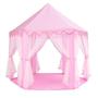 Imagem de Toca Barraca Cabana Infantil Tenda Iluminada Rosa Menina - Dm Toys