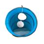 Imagem de Toca Cama Caminha Iglu Túnel Espiral para Gatos - Azul