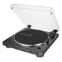 Imagem de Toca Discos Audio-Technica, Acionamento por Correia, Plug Tipo C, Bivolt, Preto - AT-LP60X-BK