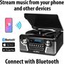 Imagem de Toca-Discos Bluetooth Victrola Retro Anos 50 - Vermelho