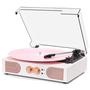 Imagem de Toca-Discos de Vinil DANFI AUDIO DF - 3 Velocidades com Bluetooth - Branco