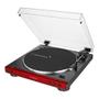 Imagem de Toca-discos Estéreo Automático Bluetooth AT-LP60XBT-RD-C Audio Technica Bivolt