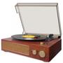 Imagem de Toca Discos Raveo Vitrola Studio Maple, Bluetooth, USB, Marrom - 90-08958