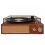 Imagem de Toca Discos Raveo Vitrola Studio Maple, Bluetooth, USB, Marrom - 90-08958