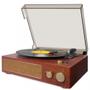 Imagem de Toca Discos Raveo Vitrola Studio Maple, Bluetooth, USB, Marrom - 90-08958