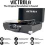 Imagem de Toca-discos Victrola Vintage de 3 velocidades Bluetooth cinza