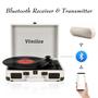 Imagem de Toca-discos VINILOS Retro com Bluetooth e USB
