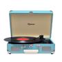 Imagem de Toca Discos Vitrola Raveo Sonetto - Bluetooth, MP3, USB Reproduz e Grava, Aux. 10W RMS Light Blue