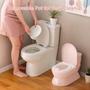 Imagem de Toddler Potty Training Toilet CheerTry 2 em 1 com som de descarga