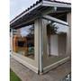 Imagem de Toldo Cortina Bege c/ visor - 2,30m x 2,10m - kit completo