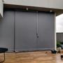 Imagem de Toldo Cortina Cinza - 3,90m x 3,10m - kit completo