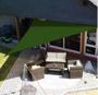 Imagem de Toldo Sombreamento Vela Cobertura Triangular - Sombralux 4X4X5.6M - Verde