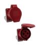 Imagem de Tomada 124 Vermelho 3P+T 380V 32A - Sibratec