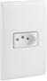 Imagem de Tomada 2P+T Liz 10a 250v Branco Tramontina
