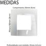 Imagem de Tomada 3 Pinos 10a + Interruptor Duplo Paralelo Branco Móvel Marmore Drywall Gesso Granito Móveis Pedra Embutir Margirius