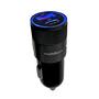 Imagem de Tomada carregador veicular -2 saídas usb + tipo c 3A - Turbo