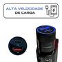 Imagem de Tomada carregador veicular -2 saídas usb + tipo c 3A - Turbo
