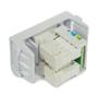 Imagem de Tomada De Comunicacao Rj45 Cat 5E Refinatto Weg Branco