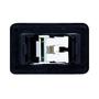 Imagem de Tomada de Embutir para Móveis com Conector de Rede RJ45 Preto