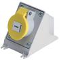 Imagem de Tomada De Sobrepor N3004 Amarela 2P+T 16A 100/130V Steck