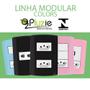 Imagem de Tomada dupla 10a preta Pluzie Modular